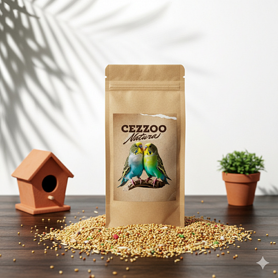 CEZZOO Natura Prestige Hullámos papagáj 20kg