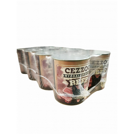 CEZZOO Hypoallergenic Marhahús 800g Mennyiség: 7 + 1 ingyen