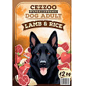 CEZZOO Hipoallergén Kutya Felnőtt Bárány & Rizs 12kg