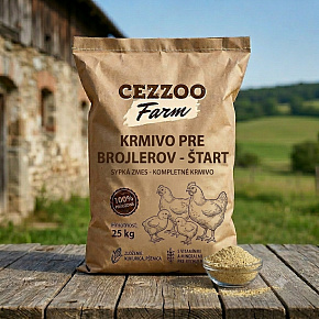 CEZZOO FARM brojler takarmány - indító por 25kg