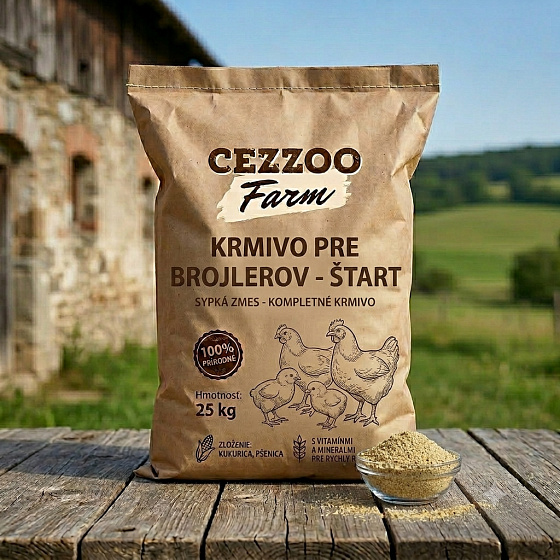 CEZZOO FARM brojler takarmány - indító por 25kg