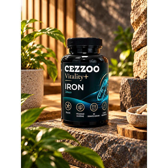 CEZZOO Vitality+ Iron 120 kapszula